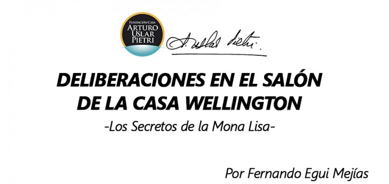 DELIBERACIONES EN EL SALÓN DE LA CASA WELLINGTON