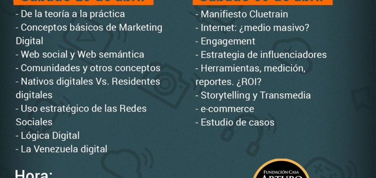 CURSO: Estrategias de comunicación en medios sociales