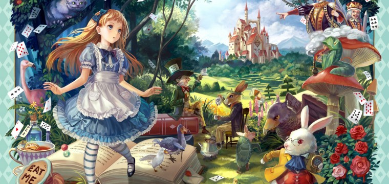 Alicia en país de las maravillas, de Lewis Carroll